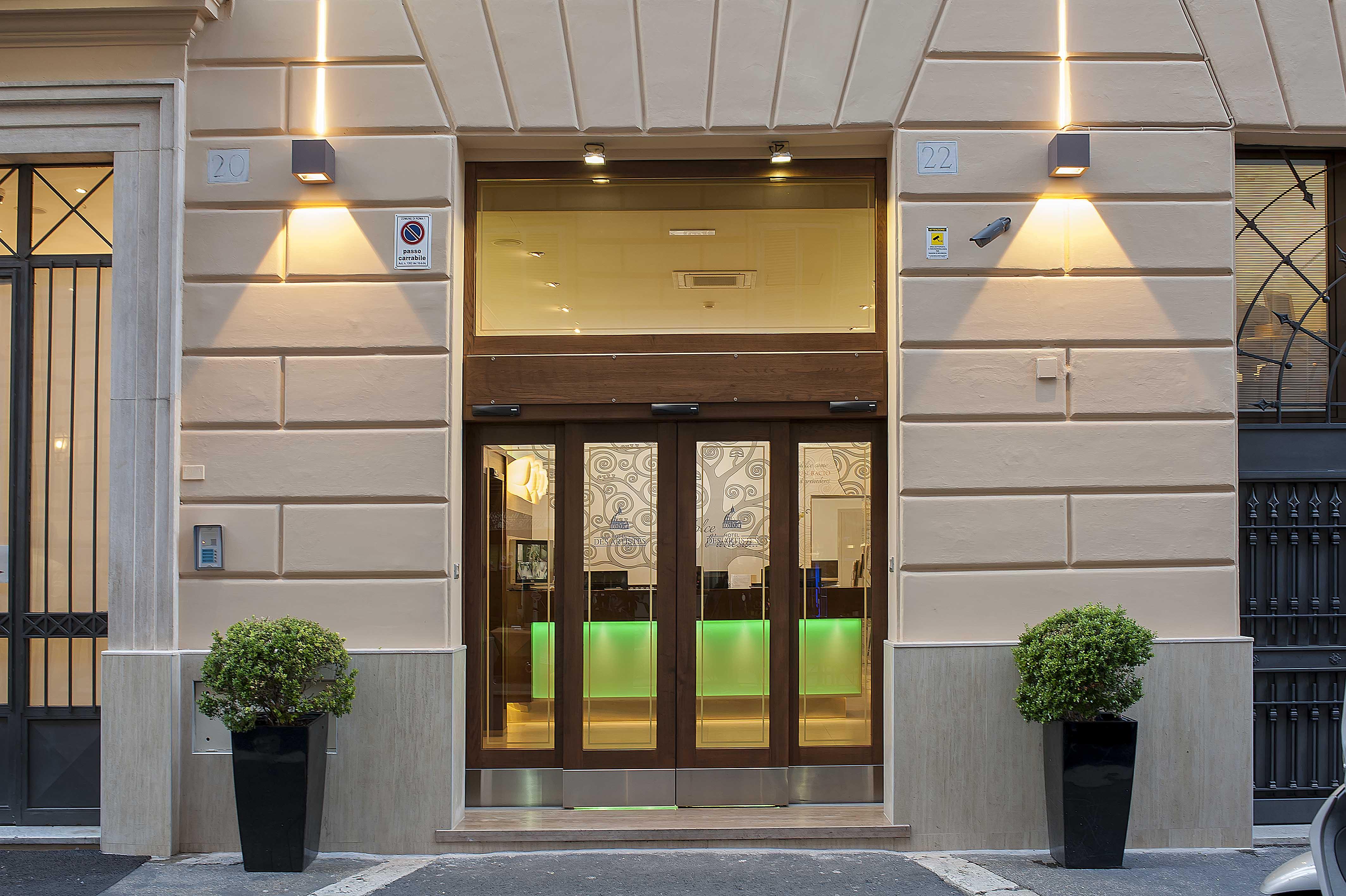 Hotel Des Artistes Roma Exterior photo