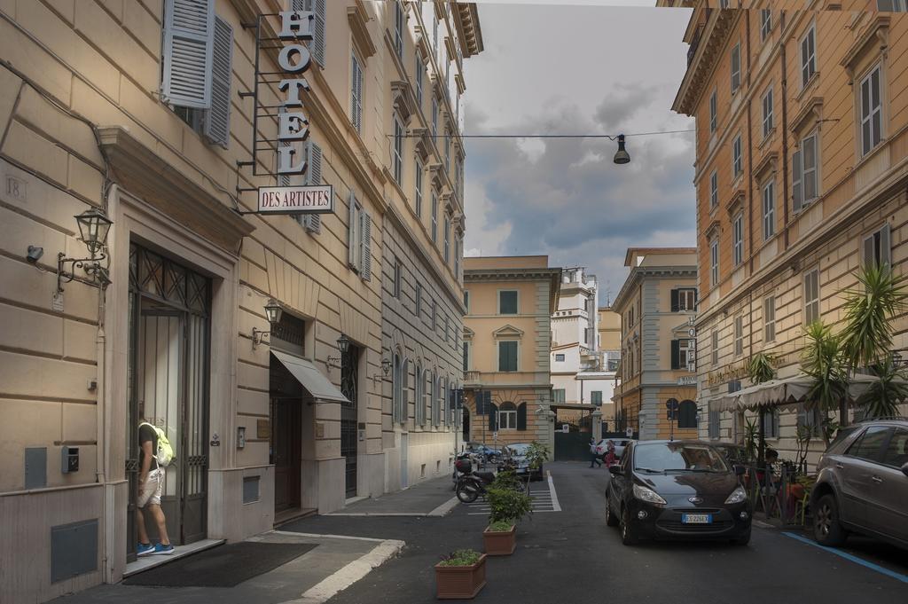 Hotel Des Artistes Roma Exterior photo