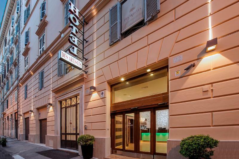 Hotel Des Artistes Roma Exterior photo